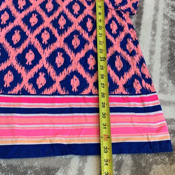 Lilly Pulitzer Beacon Dress Little Fish Engineered Print S rock bottom price - Picture 5 of 7